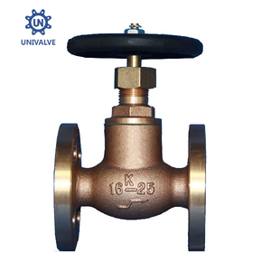 Βαλβίδα Marine Flange F7303 JIS 16K Bronze Globe Valve
