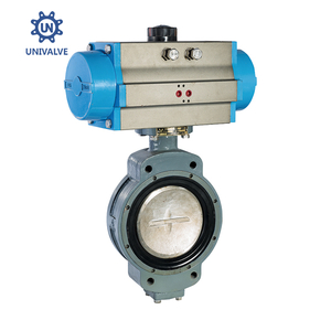 Marine Double Eccentric Pneumatic Actuator Butterfly Valve GB/T3037-94 Q Τύπος