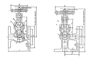 Βαλβίδα διακοπής φλάντζας Marine PN1,6 Mpa, Bronze, HDMV13-00